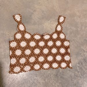 Julia by love J crochet crop top